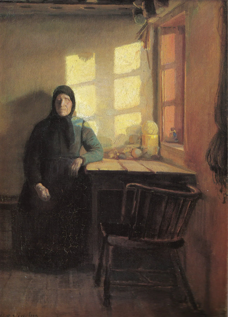 Słońce w pokoju ślepego - Anna Ancher