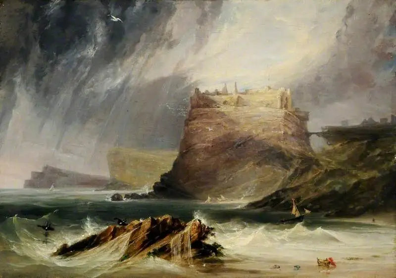 Zamek Dunbar - J. M. W. Turner