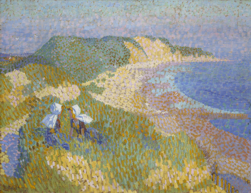 Wydmy i morze w Zoutelande - Jan Toorop