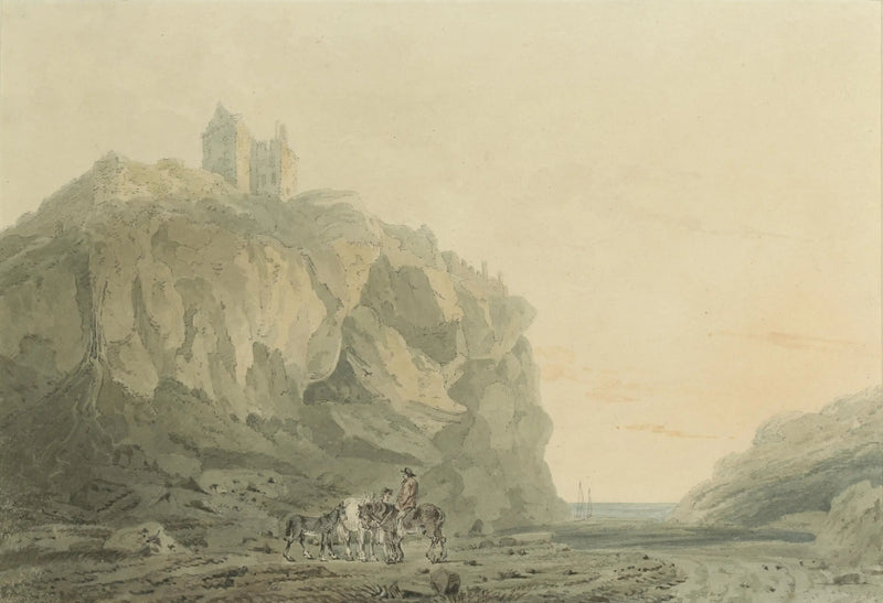 Zamek Dunotter, Kincardineshire - J. M. W. Turner