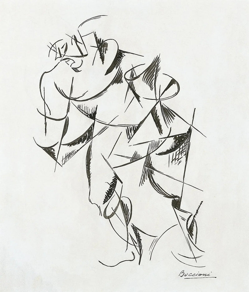 Dynamika ludzkiego ciała: Boxer - Umberto Boccioni