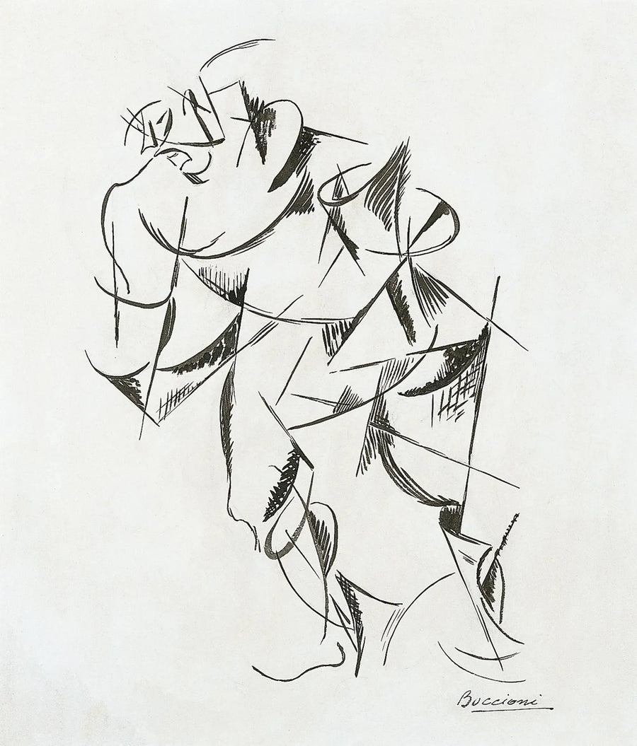 Dynamika ludzkiego ciała: Boxer - Umberto Boccioni