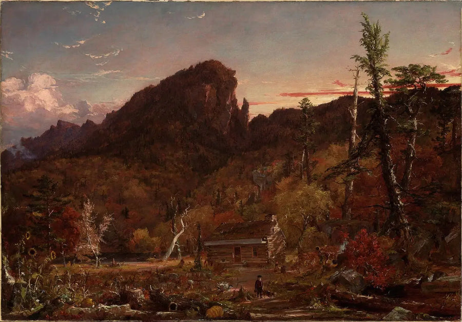 Skała Orła, New Hampshire - Jasper Francis Cropsey