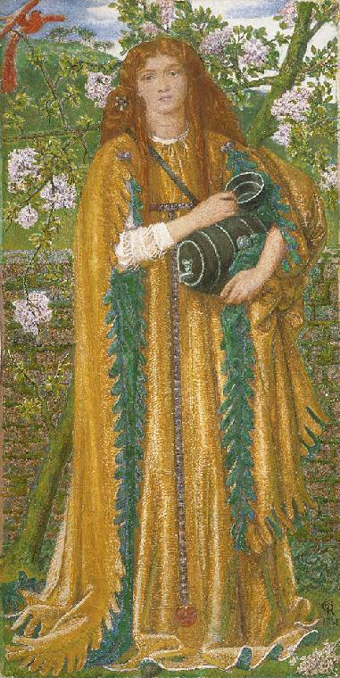 Złota woda - Dante Gabriel Rossetti