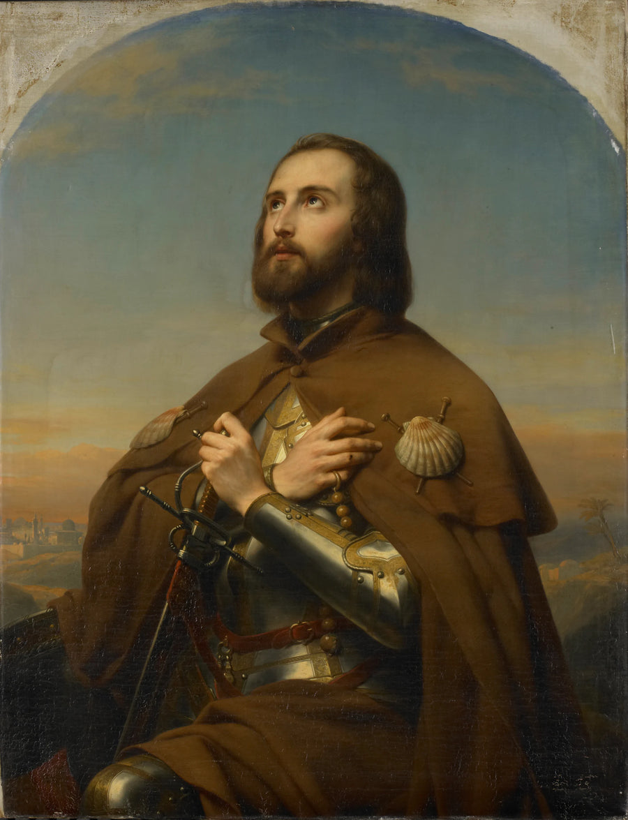 Eberhard (1445-96), duc de Wurtemberg en pèlerin en Terre Sainte - Nicaise de Keyser