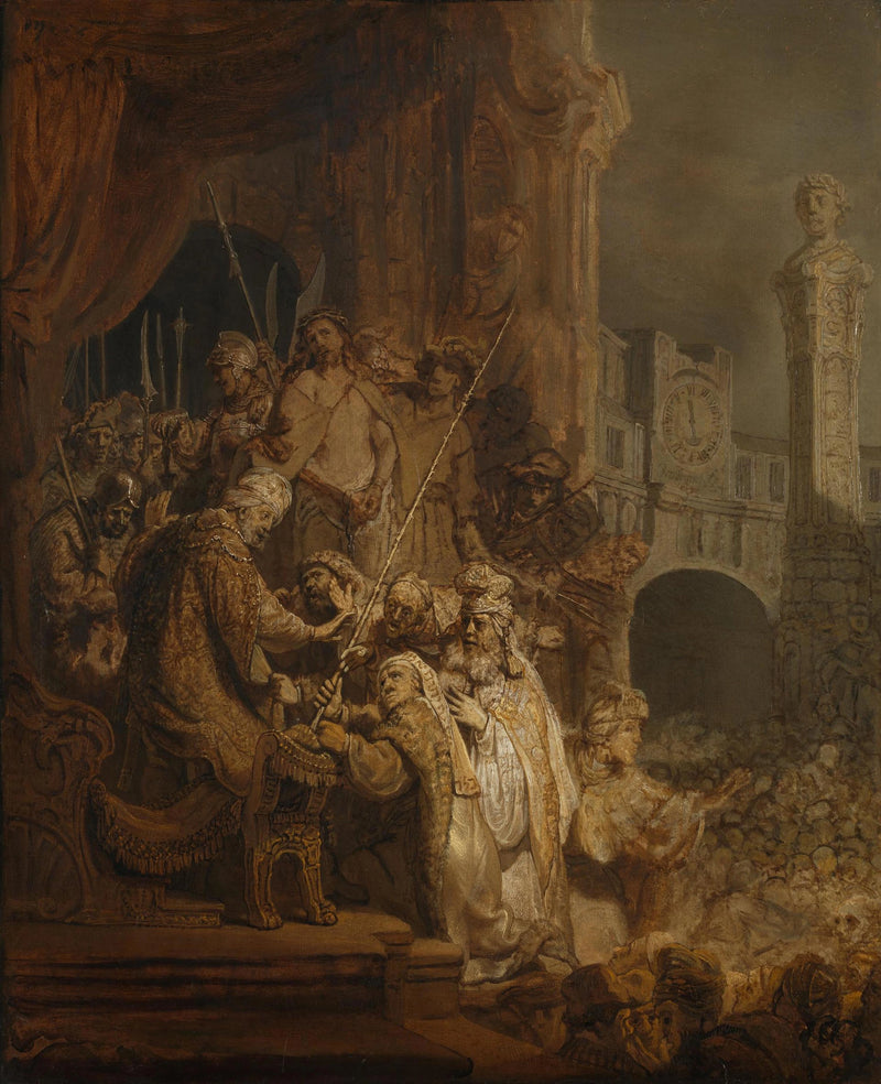 Chrystus przed Piłatem (Ecce Homo) - Rembrandt