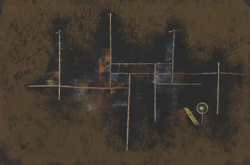 rusztowanie dla nowego budynku - Paul Klee