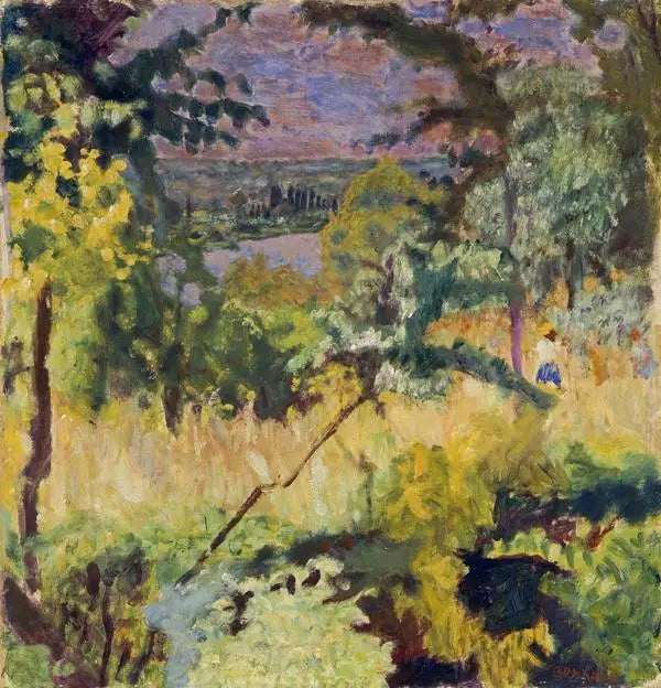 Ucieczka nad rzekę, Vernon - Pierre Bonnard