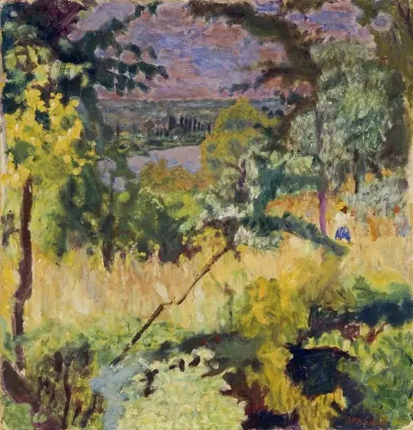 Ucieczka nad rzekę, Vernon - Pierre Bonnard