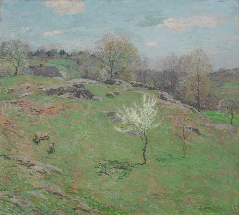 Rozkwit pąków - Willard Metcalf
