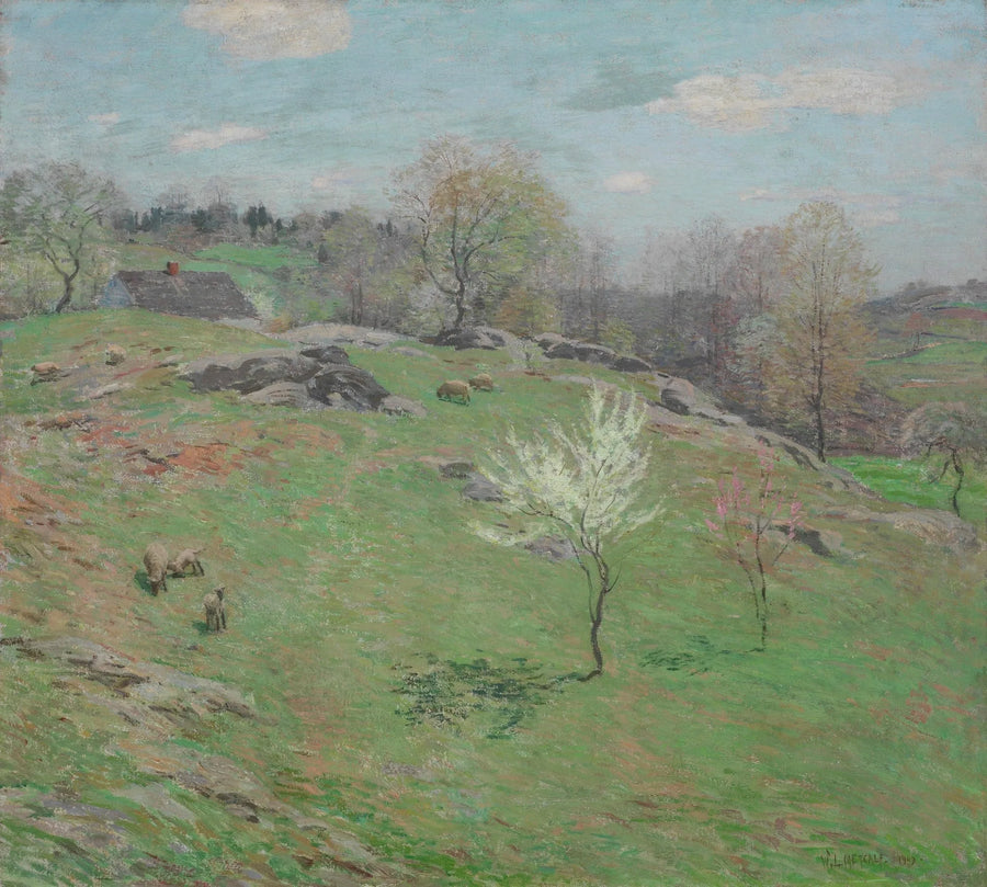 Rozkwit pąków - Willard Metcalf