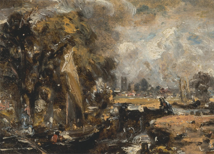 Zamek Dedham - John Constable