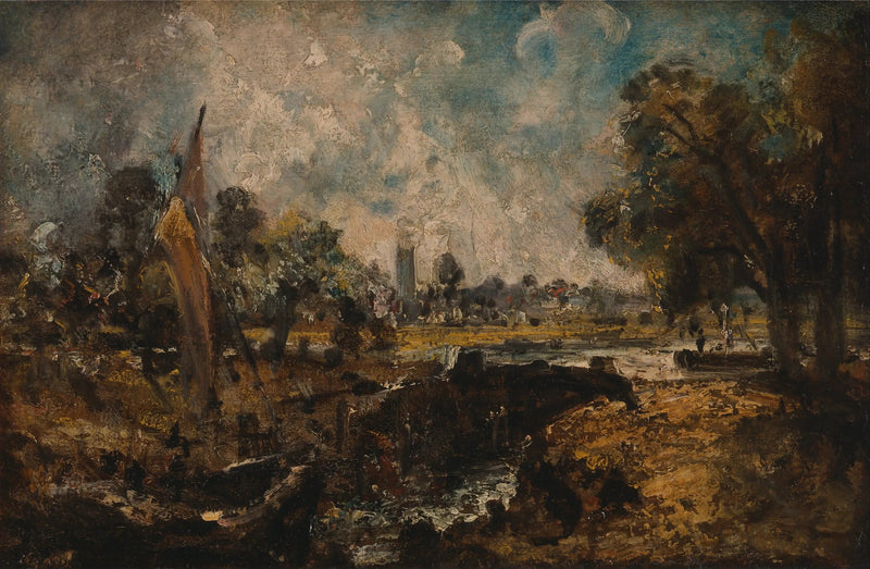 Zamek Dedham - John Constable