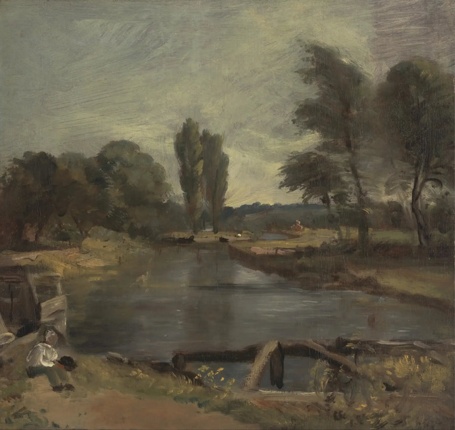 Zamek Flatford - John Constable