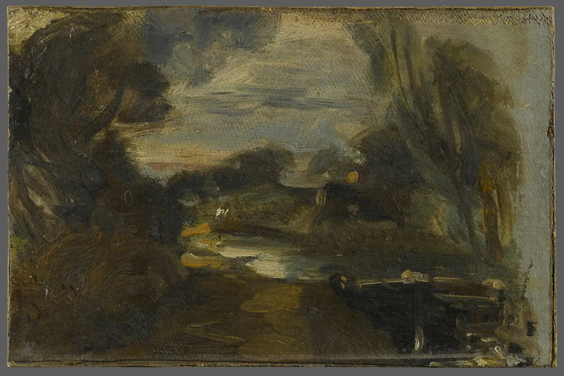 Zapora na rzece Stour - John Constable