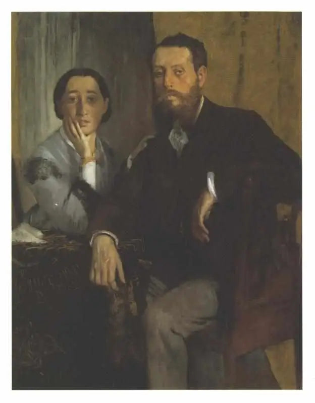 Edmondo i Thérèse Morbilli - Edgar Degas