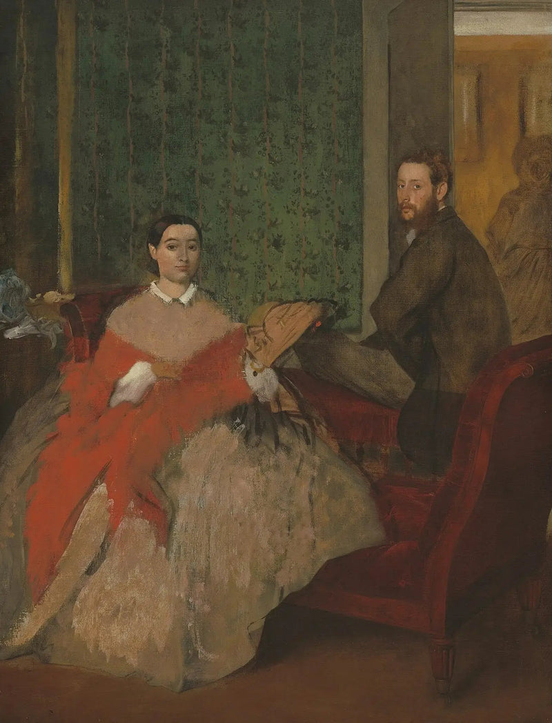 Edmondo i Thérèse Morbilli - Edgar Degas