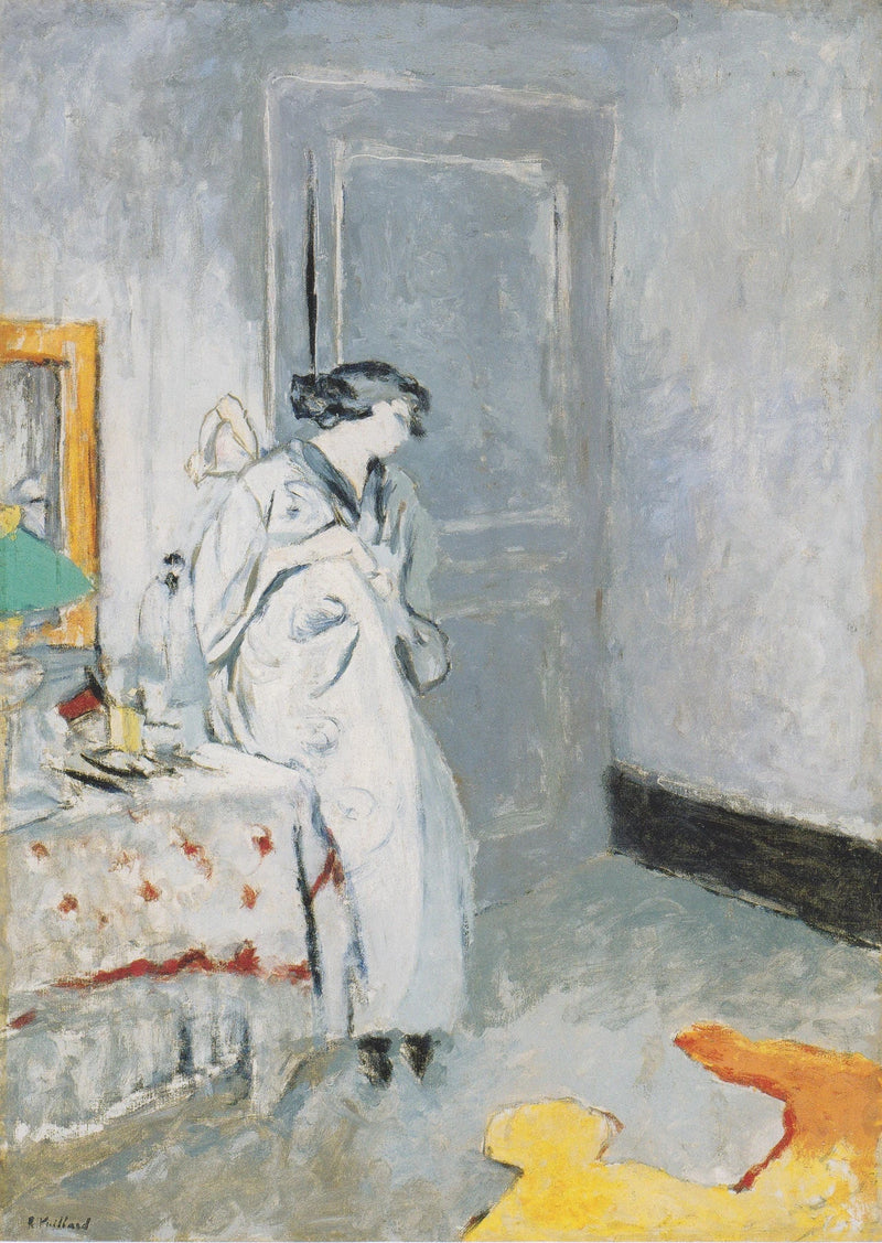 La Chambre bleue - Édouard Vuillard