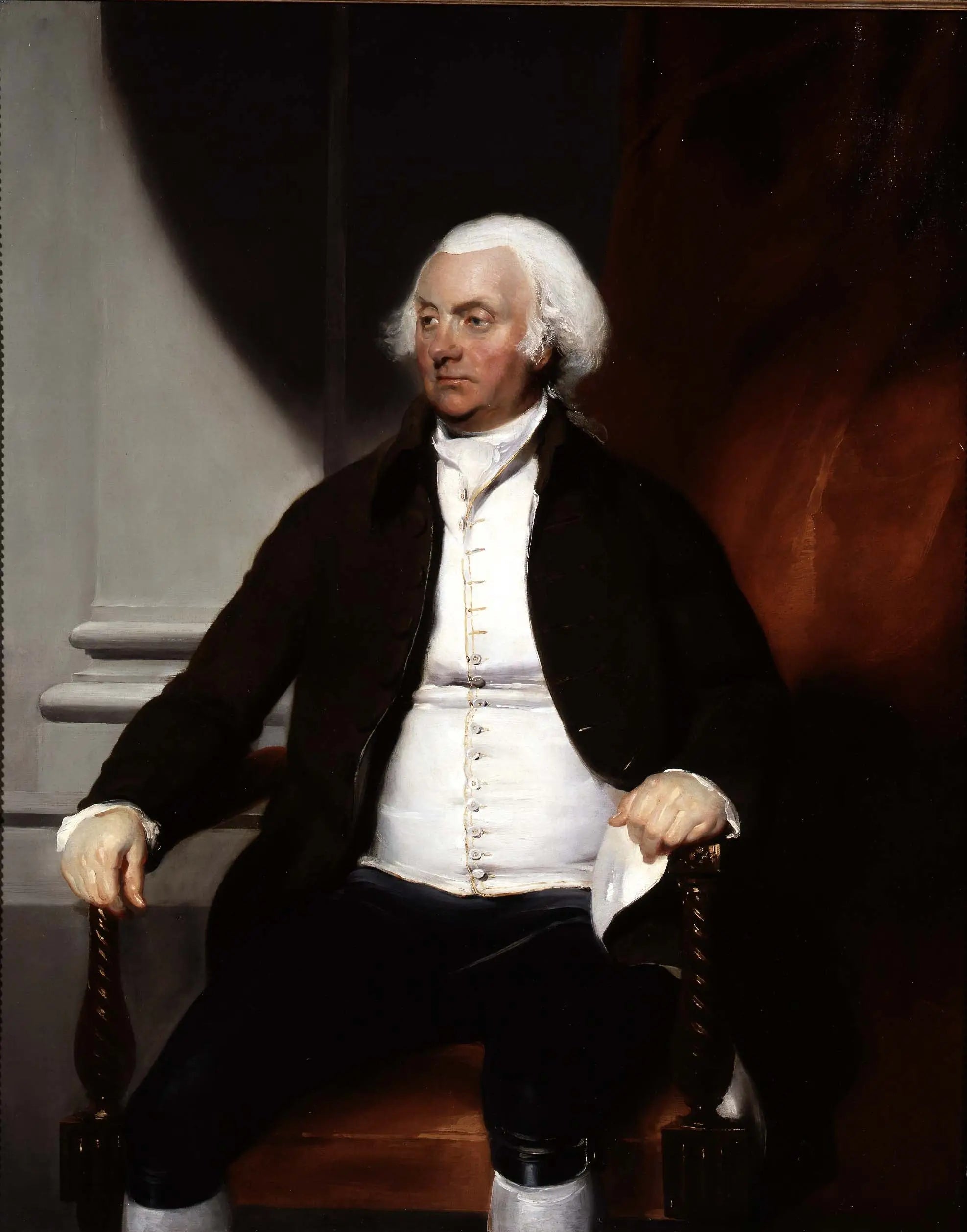 Edward Harley, 4e comte d'Oxford et comte Mortimer (1726-1790) - Thomas Lawrence image 1 copie peinte à la main à l’huile