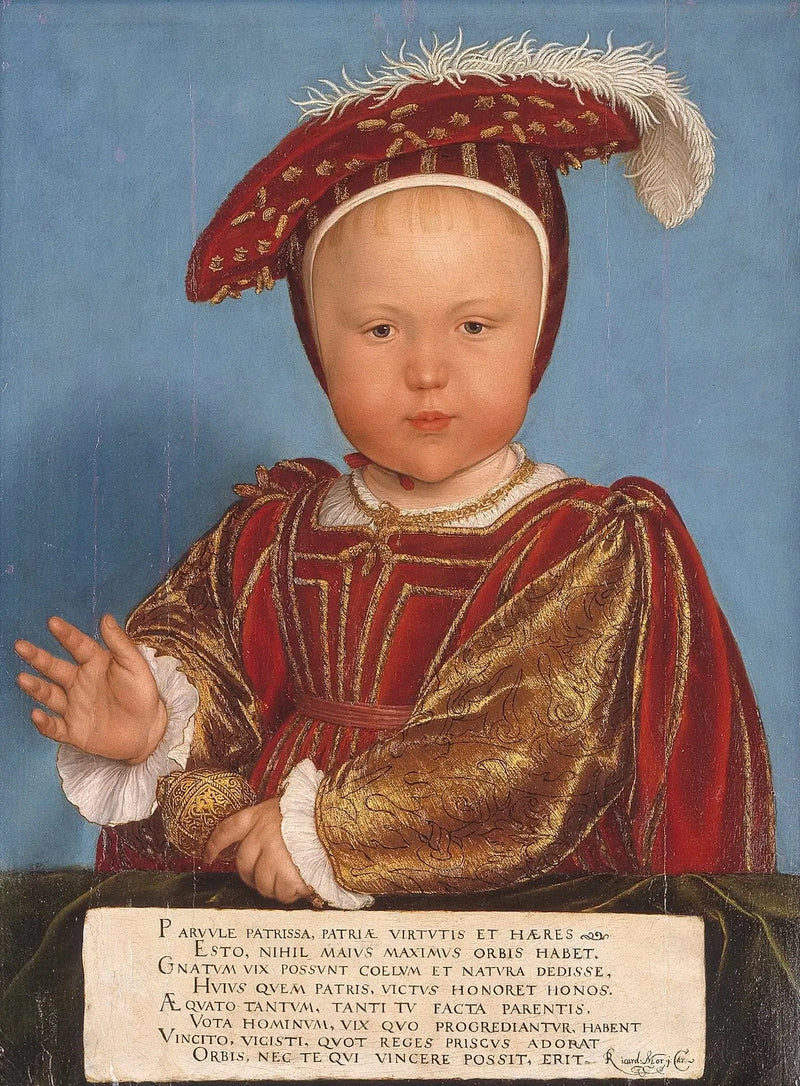 Edward, Książę Walii, później Król Edward VI - Hans Holbein Młodszy