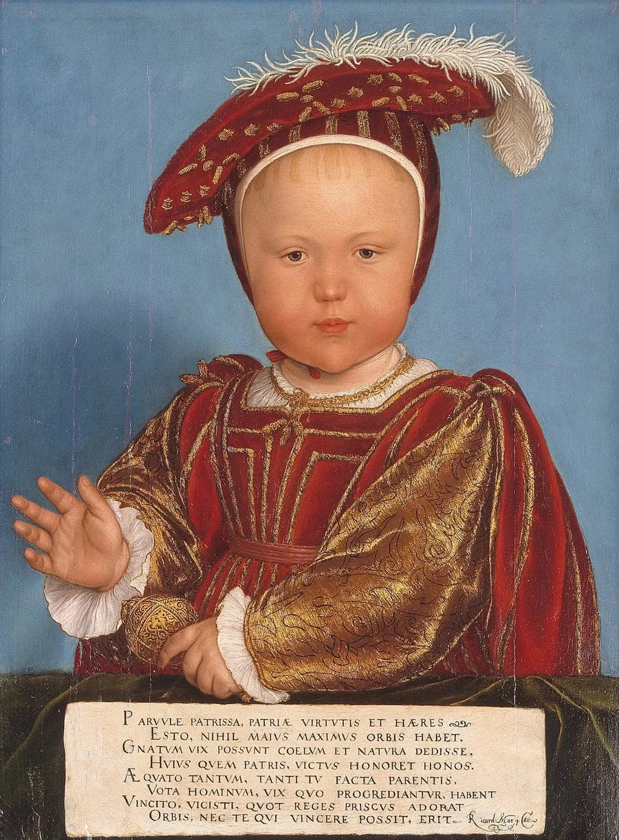 Edward, Książę Walii, później Król Edward VI - Hans Holbein Młodszy