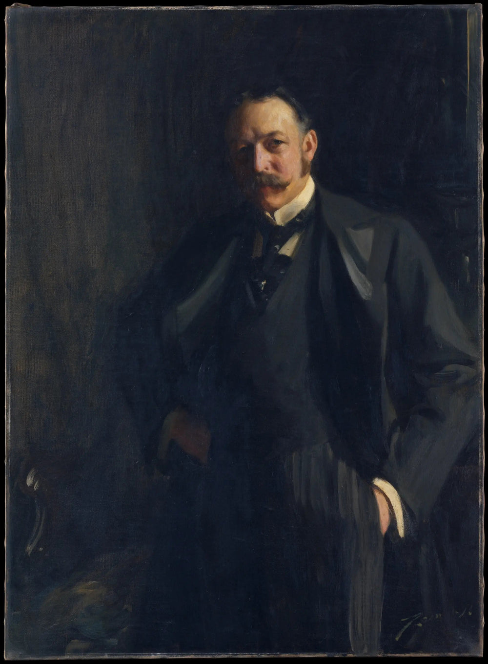 Edward R. Bacon (1846–1915) - Anders Zorn - Alpha Reproduction