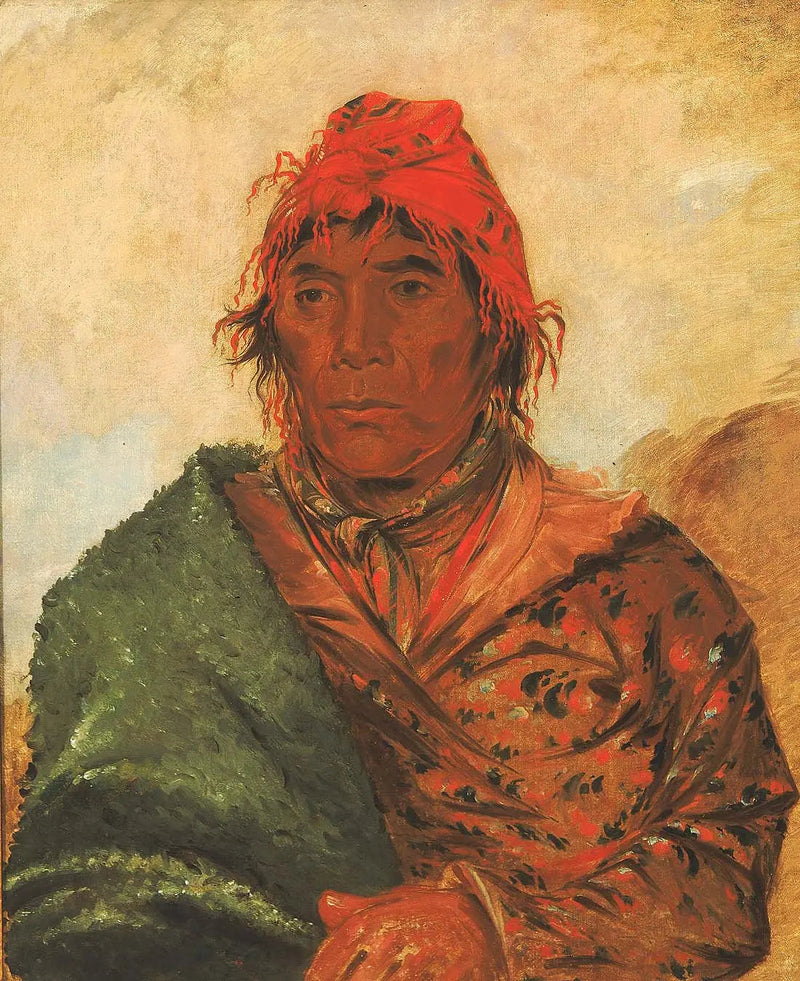 Ee-mat-lá-, król Filip, drugi szef - George Catlin