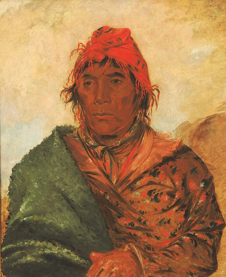 Ee-mat-lá-, król Filip, drugi szef - George Catlin