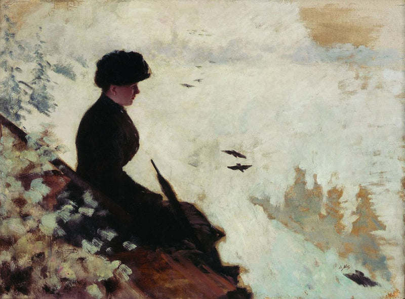 Efekt śniegu - Giuseppe De Nittis