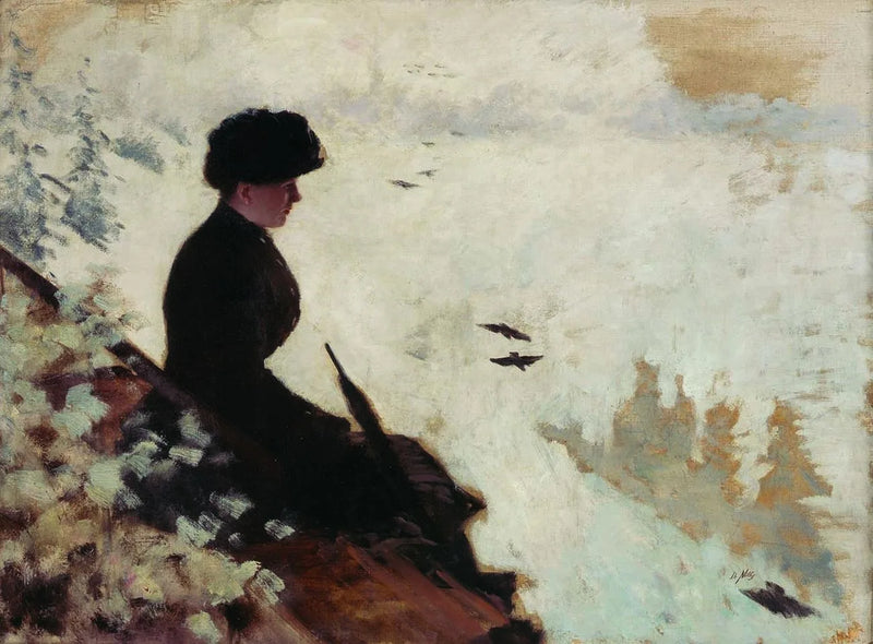 Efekt śniegu - Giuseppe De Nittis
