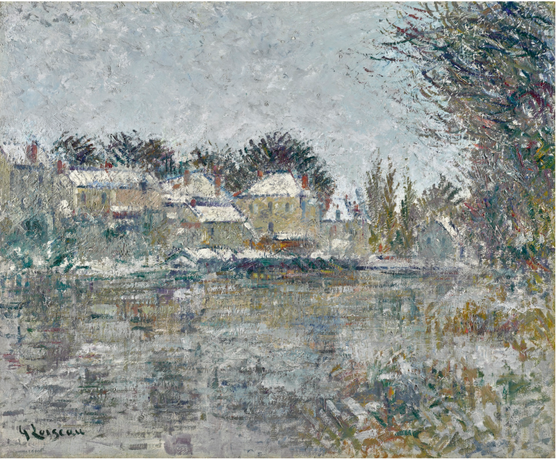 Efekt śniegu - Gustave Loiseau