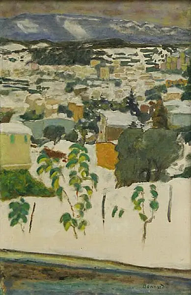 Efekt śniegu - Pierre Bonnard