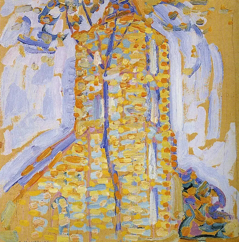 Kościół w Domburgu - Piet Mondrian