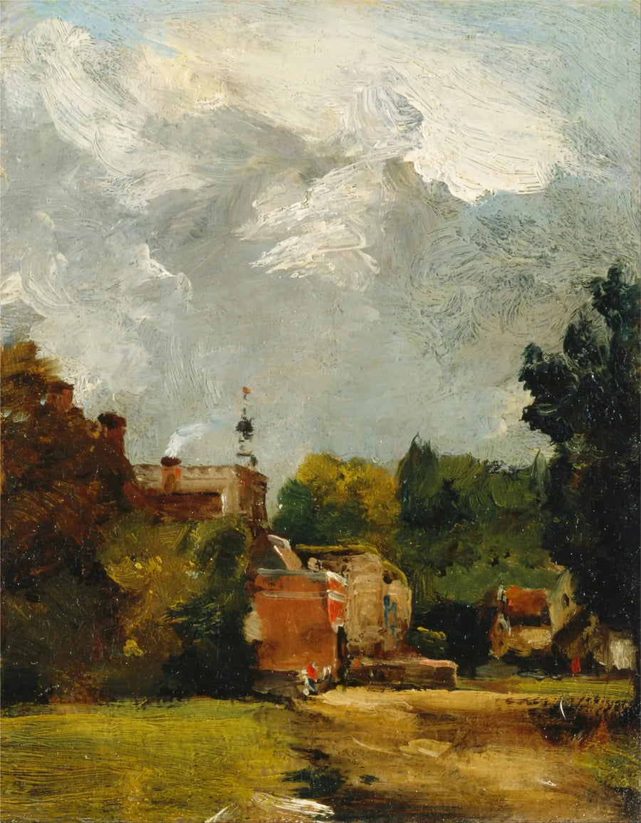 Kościół w East Bergholt - John Constable