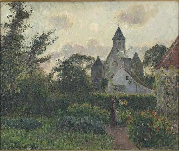 Kościół w Knocke - Camille Pissarro