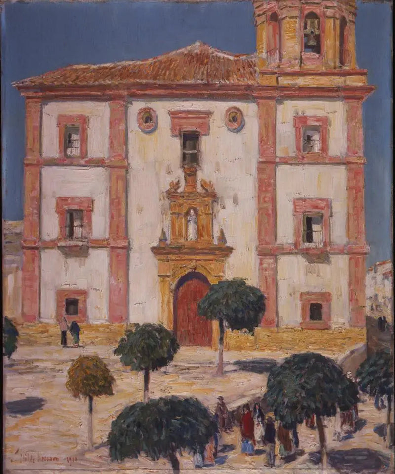 Kościół, Ronda - Childe Hassam