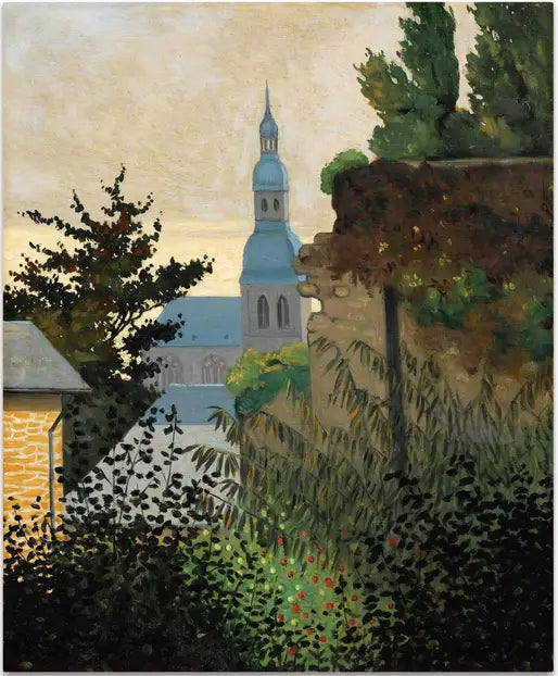 Kościół Świętego Zbawiciela w Dinan - Félix Vallotton