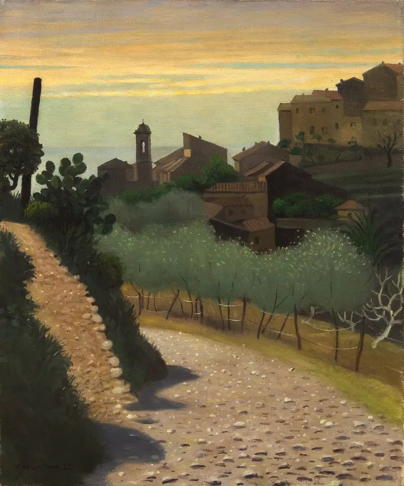 Kościół Świętej Anny w Cagnes - Félix Vallotton