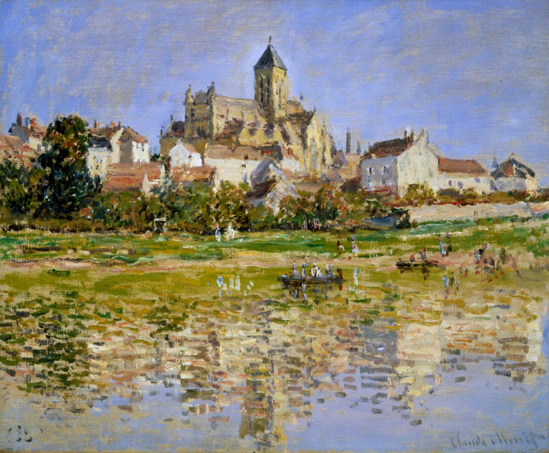 Kościół Vétheuil W531 - Claude Monet