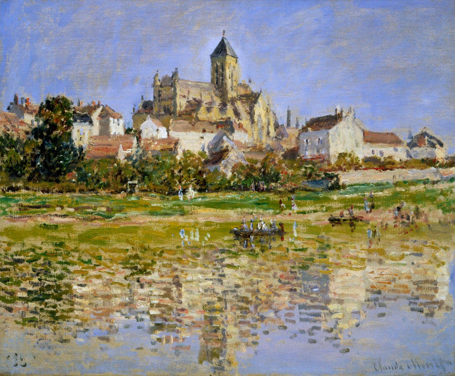 Kościół Vétheuil W531 - Claude Monet