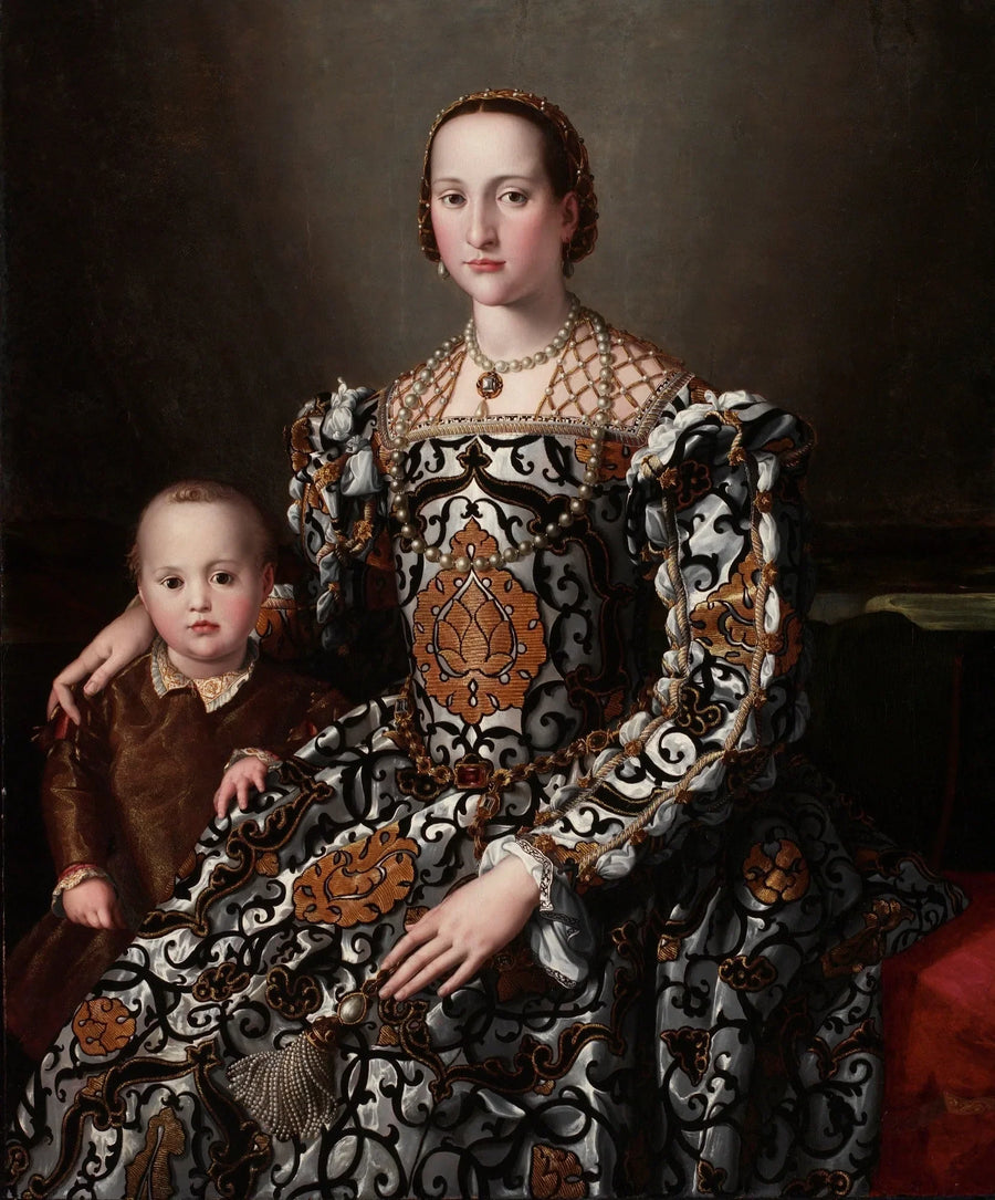 Eleonora z Toledo i jej syn - Bronzino
