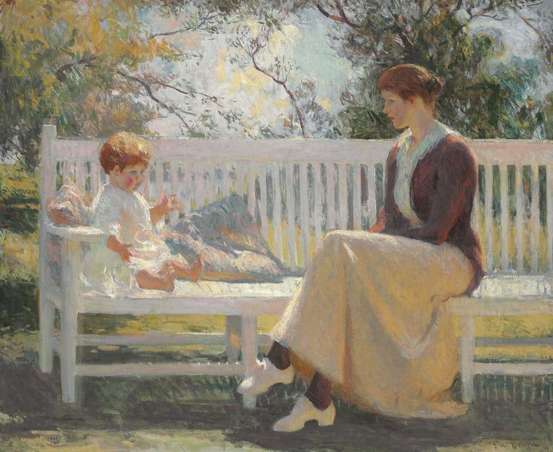 Éléonore i Benny - Frank Weston Benson