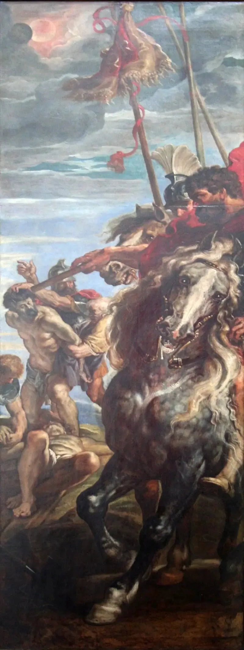 Wzniesienie Krzyża (panel prawy) - Peter Paul Rubens