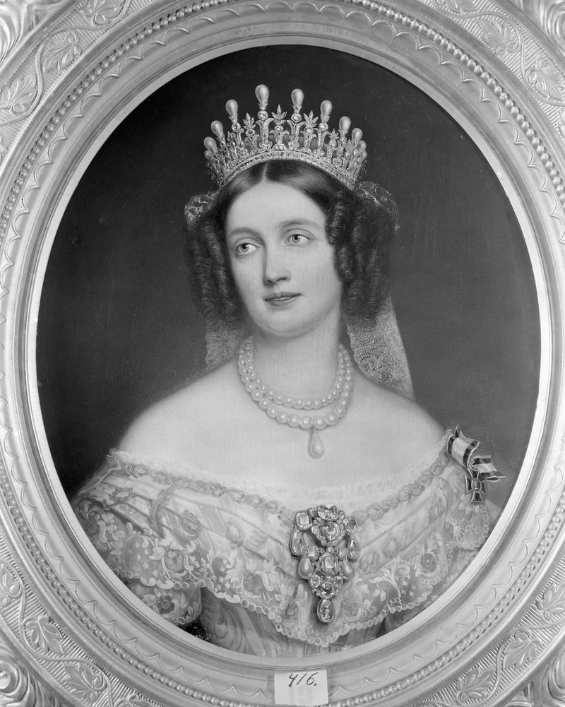 Elisabet (1801-1873), matka Preussen, księżna Bawarii, założycielka króla Fredrika Wilhelma IV - Joseph Karl Stieler