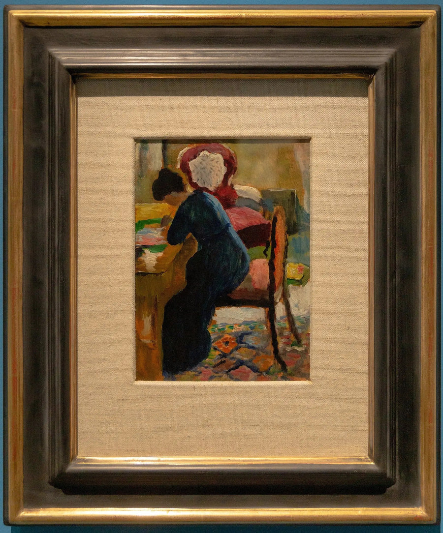 Elżbieta w biurze - August Macke