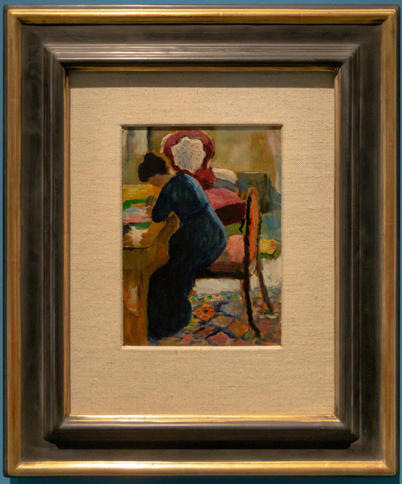 Elżbieta w biurze - August Macke