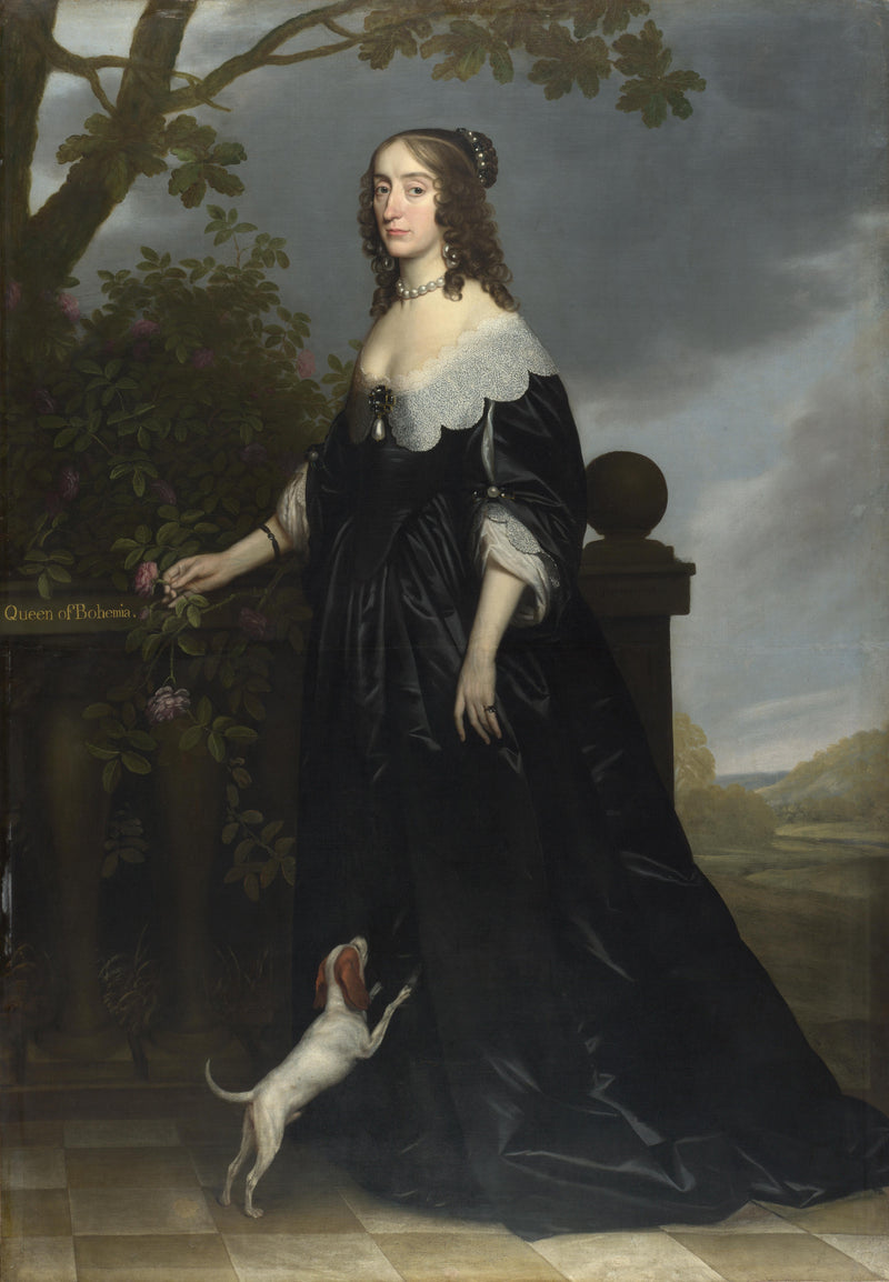 Elżbieta Stuart, Królowa Czech - Gerrit van Honthorst