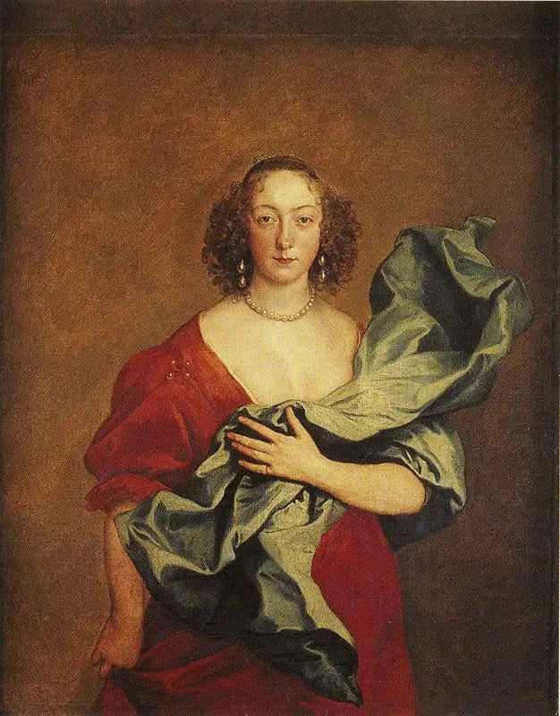Elżbieta (z domu Brydges), hrabina Castlehaven (1619-1678) - Antoine van Dyck