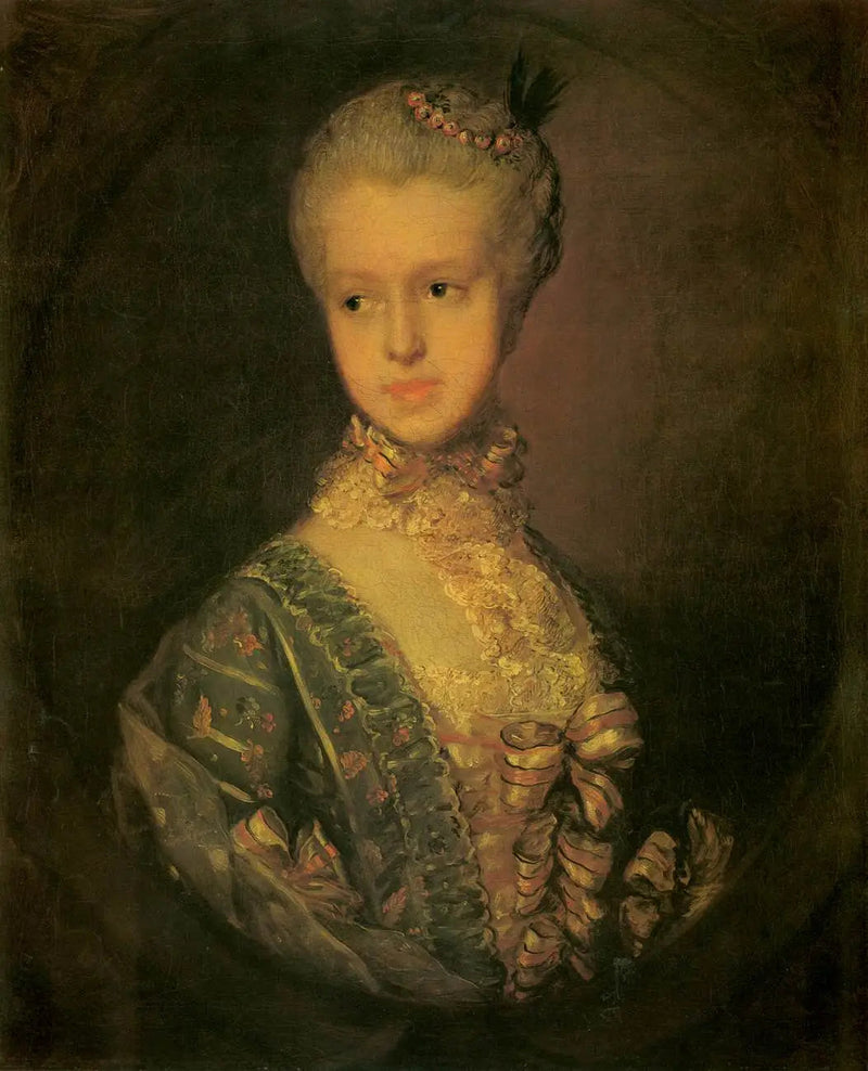 Elżbieta Wrottesley, później księżna Grafton - Thomas Gainsborough