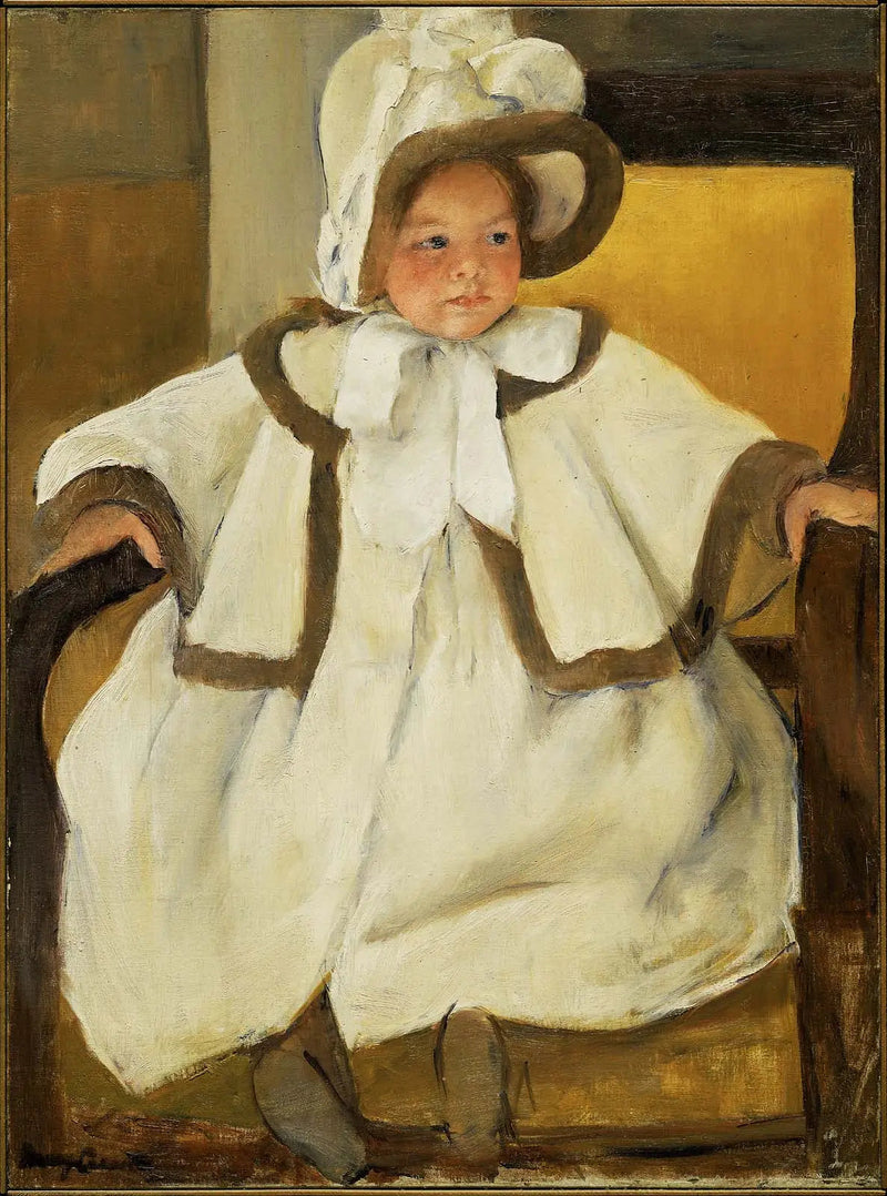Ellen Mary w białej bluzce - Mary Cassatt